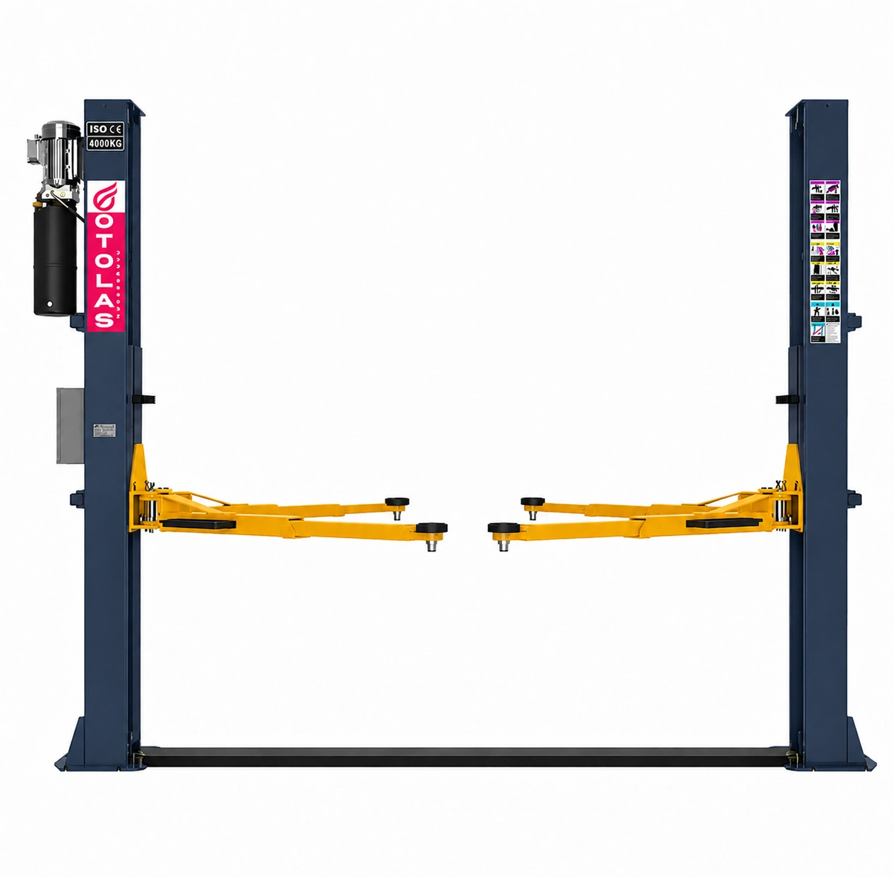 2 sütunlu hidrolik tam otomatik lift